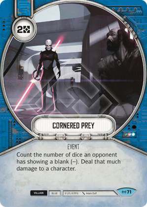 Cornered Prey