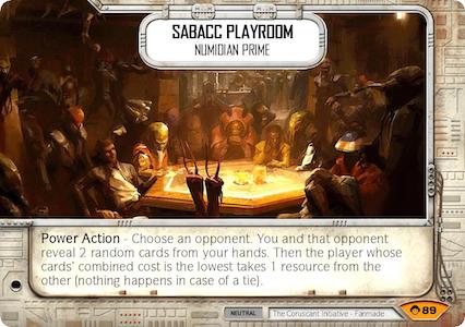 Sabacc Playroom